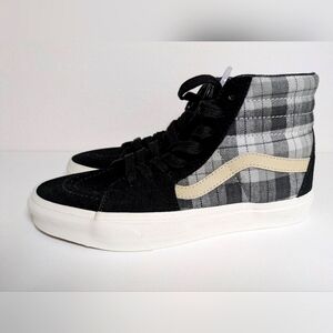 Vans Sk8-Hi Shoes 'Grunge Plaid Multi' Men's Size 6.5 Women's 8 New Skate Shoes